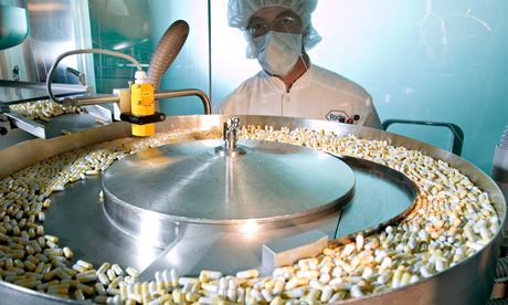 Tamiflu being made by Roche