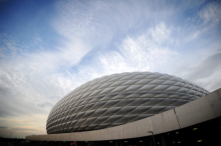Bayern v United: Allianz Arena