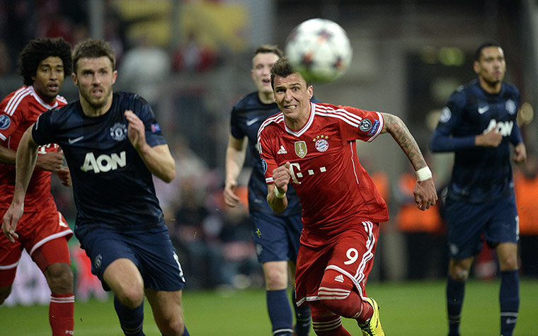 Bayern v United: Michael Carrick
