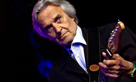 Jazz guitarist John McLaughlin 