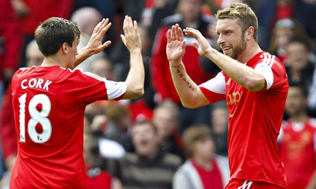 Rickie Lambert gave Southampton the lead