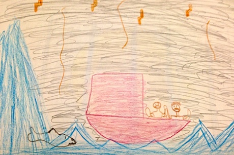 children drawing