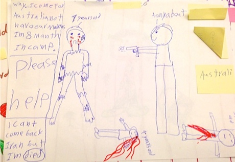 tony abbott children drawing
