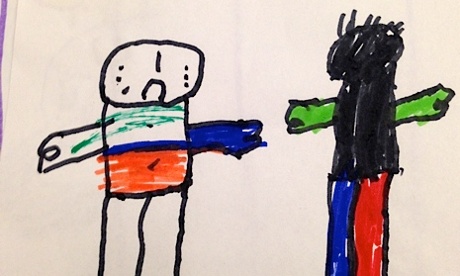 children drawing