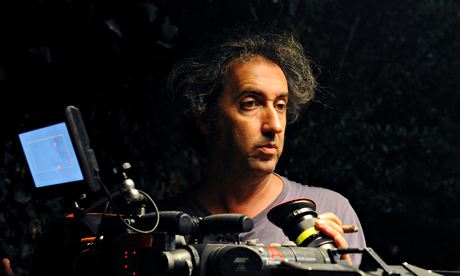 Paolo Sorrentino during the filming of The Great Beauty.