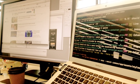 Sass linting on a Guardian developer's laptop