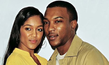 Ashley Walters and his wife Danielle