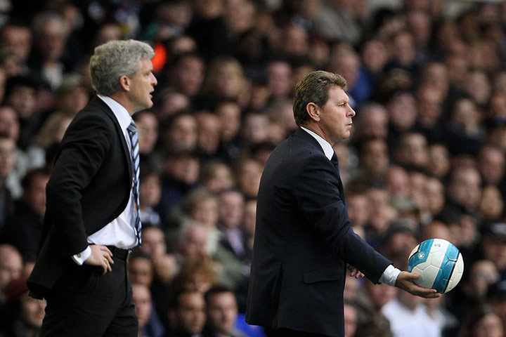 Tottenham managers: Tottenham Hotspur v Blackburn Rovers