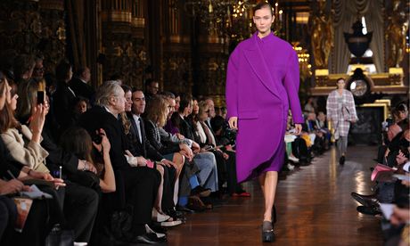 A model with a Stella McCartney creation at last year's Paris fashion week.