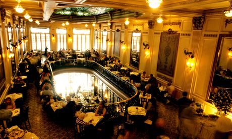 Confeitaria Colombo in the old centre of Rio de Janeiro.