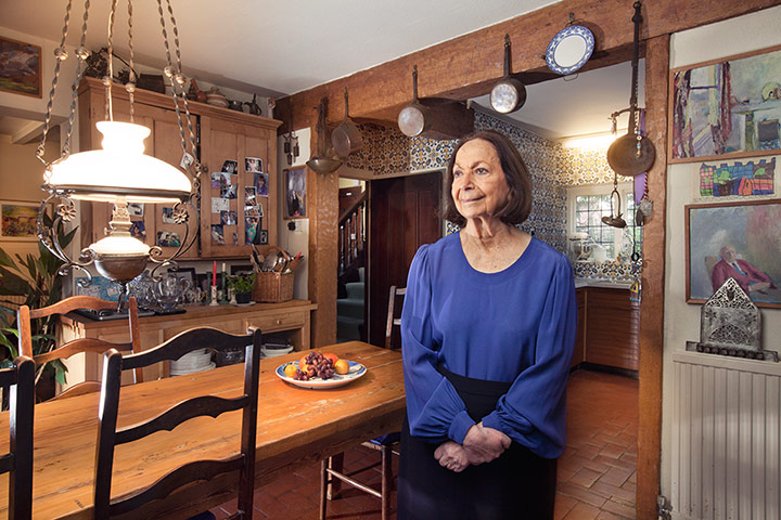 original observer: Claudia Roden in her kitchen