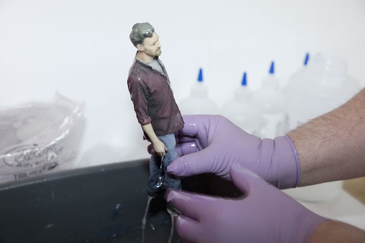 Tim Dowling 3D: 3D model of Tim Dowling made at iMakr