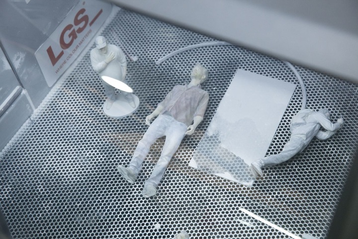 Tim Dowling 3D: 3D model of Tim Dowling made at iMakr