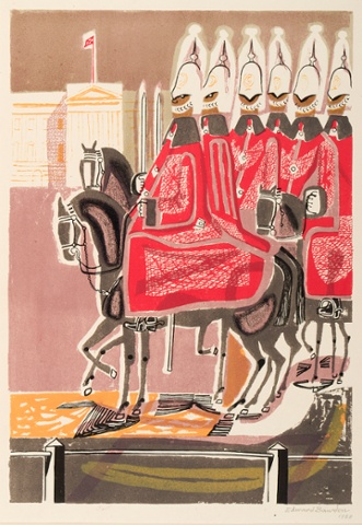 Life Guards, 1952 – 53, colour autolithograph