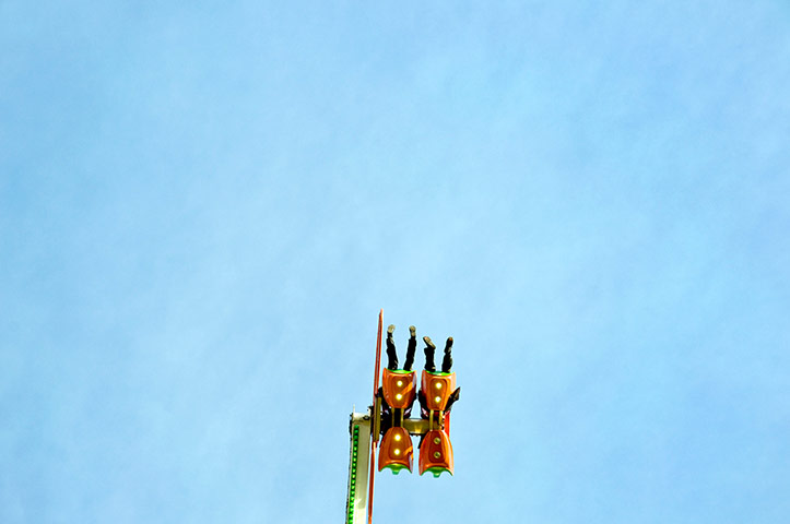 Your pictures: Linda Wride: 'Strap in, lift off and fly'