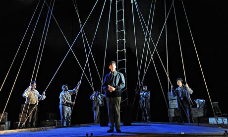 Alan Oke (Marlow), centre, in Heart Of Darkness by Tarik O'Regan