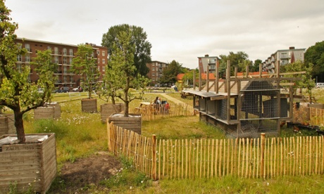 The community-designed and built Kolenkitbuurt chicken coop