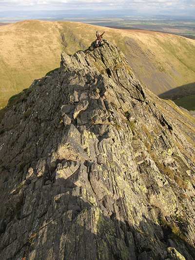 In pictures: Paul Kirkwood: My son, Bertie, scales his first Lakeland peak, Blencathra