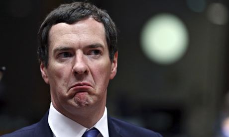 Britain's Chancellor of the Exchequer Osborne arrives at a EU finance ministers meeting in Brussels