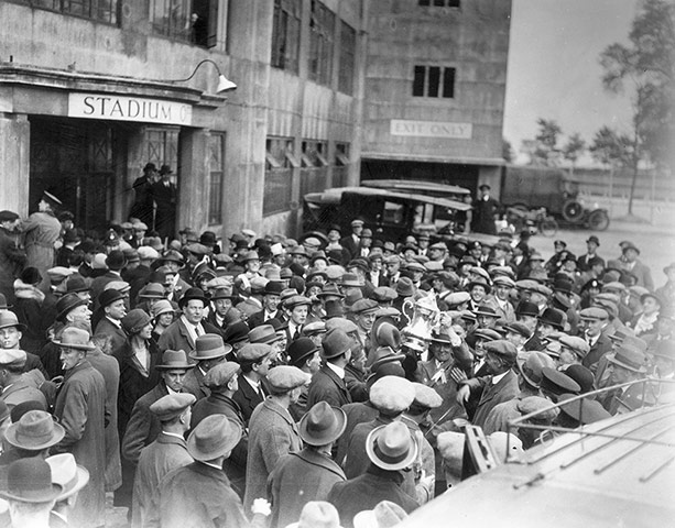 memory lane: Supporters surround Bolton Wanderers captain, Joe Smith