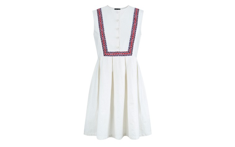 Summer dresses: 50 of the best summer dresses - folk embroidered white dress by Sister Jane
