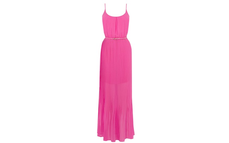 Summer dresses: 50 of the best summer dresses - fuschia strappy pleated maxi dress by Oasis