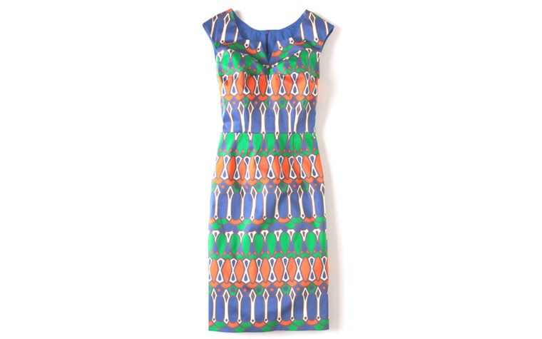 Summer dresses: 50 of the best summer dresses - geo print multi shift dress by Boden