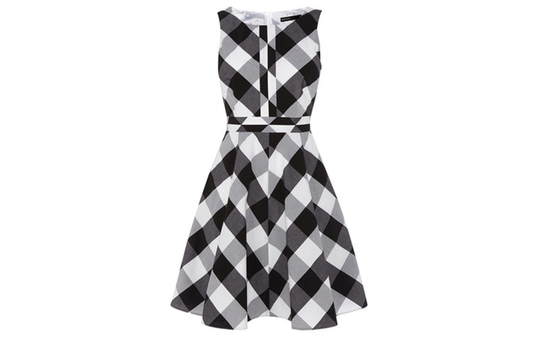 Summer dresses: 50 of the best dresses - oversized gingham check frock by Karen Millen