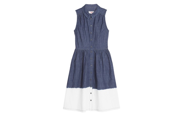 Summer dresses: 50 of the best summer dresses - blue into white denim dip dye dress by YMC