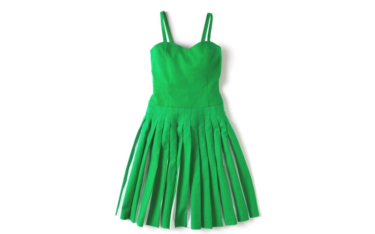 Summer dresses: 50 of the best summer dresses - green strappy flared sun dress by Boden
