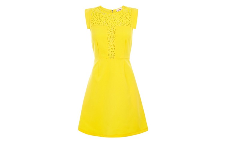 Summer dresses: 50 of the best summer dresses - yellow cap sleeve dress by Joy