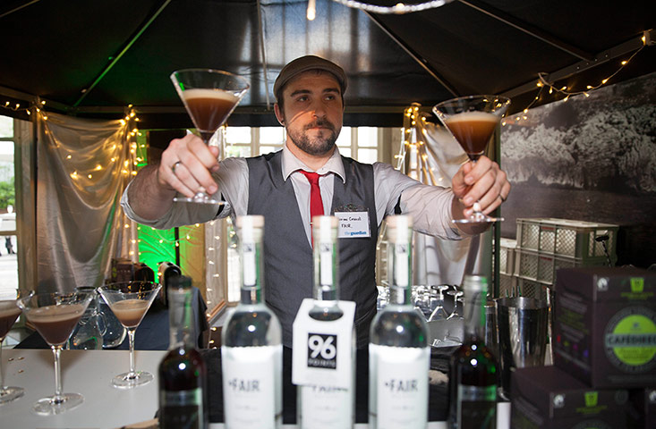 GSB awards gallery: GSB awards gallery: barman with espresso martinis