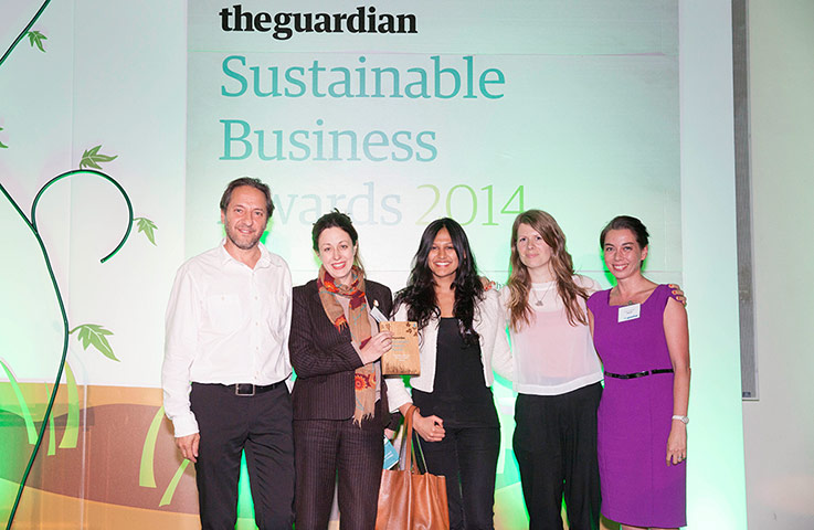 GSB awards gallery: GSB awards gallery: Impactt with the Guardian's Jo Confino