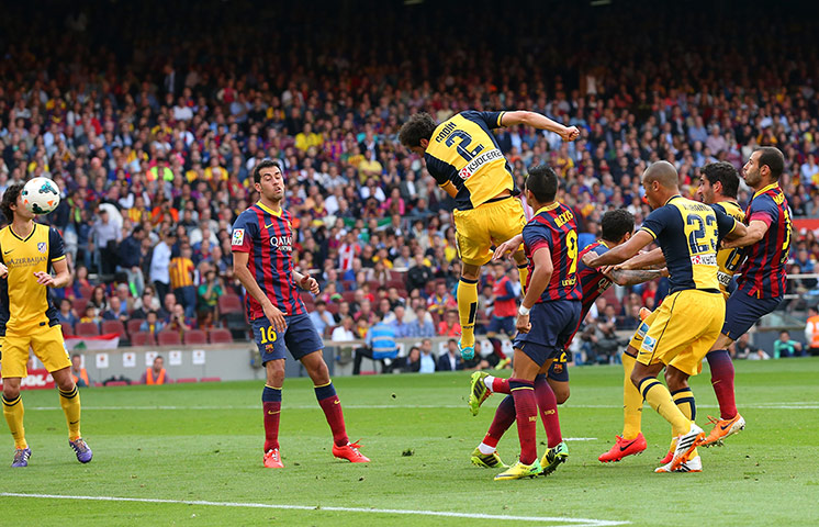 barca game: FC Barcelona v Club Atletico de Madrid - La Liga