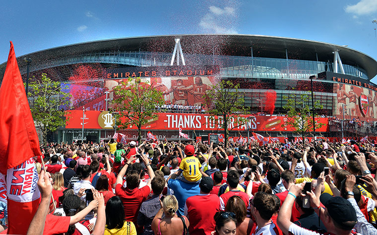 football: Soccer - FA Cup - Arsenal Winners Parade