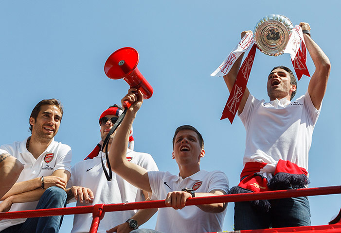 football: Soccer - FA Cup - Arsenal Winners Parade