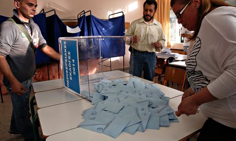 greek polling station in hellenikon