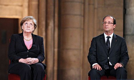 Merkel and Hollande