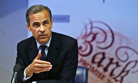 Bank of England governor Mark Carney
