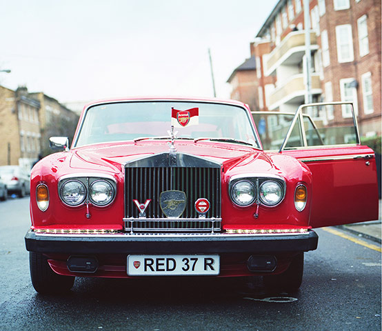 Arsenal fans: The Arsenal Rolls Royce