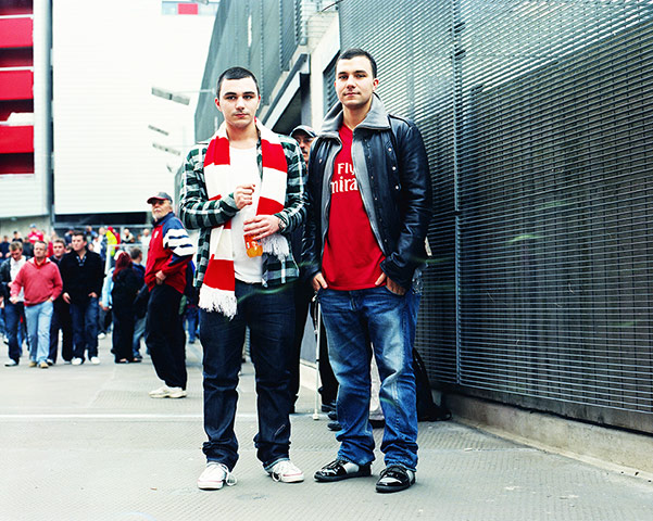 Arsenal fans: Arsenal fans outside the Emirates