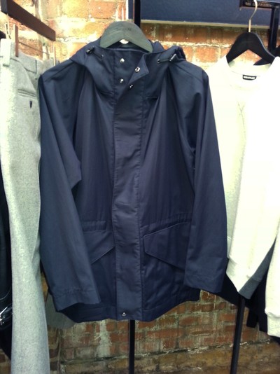 Whistles menswear debut: Whistles menswear: the key pieces  - navy cagoule