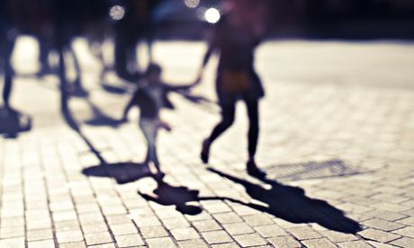 Mother and child crossing road: the role of health professionals in preventing child abuse