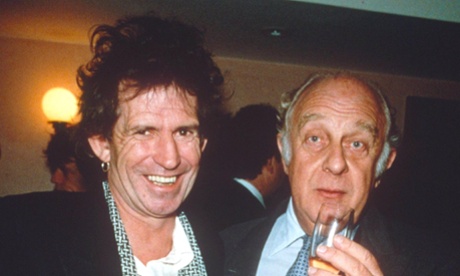 Keith Richards and Rupert Loewenstein