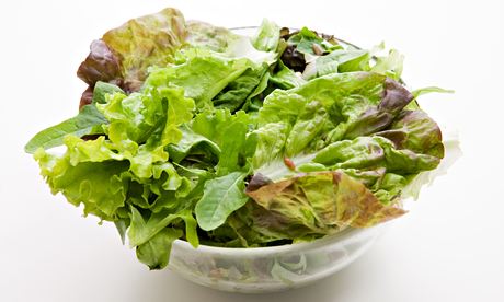 Salad in a bowl.