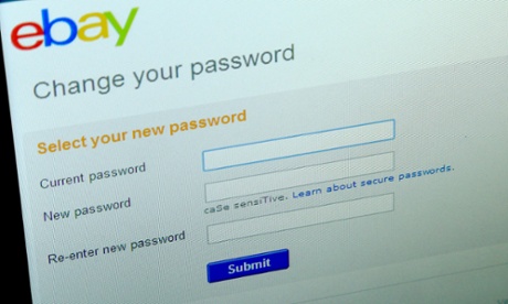 ebay password change