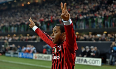 AC Milan's Brazilian forward Robinho may be heading to MLS.