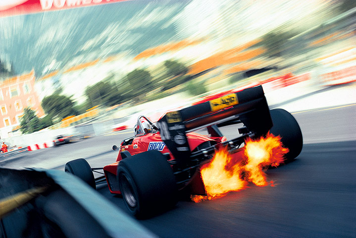 Memory Lane: Flaming turbo at Monte Carlo 1985