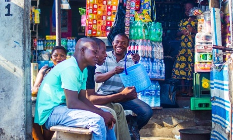 Street stall in Lagos.