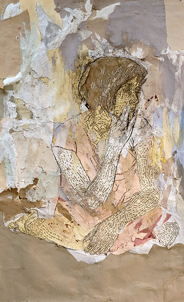 Elise Wehle artwork: A Five Month Self Portrait by Elise Wehle